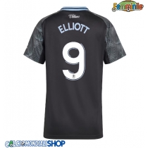 Maglie da calcio Aston Villa Harvey Elliott #9 Seconda Maglia Femminile 2025-26 Manica Corta